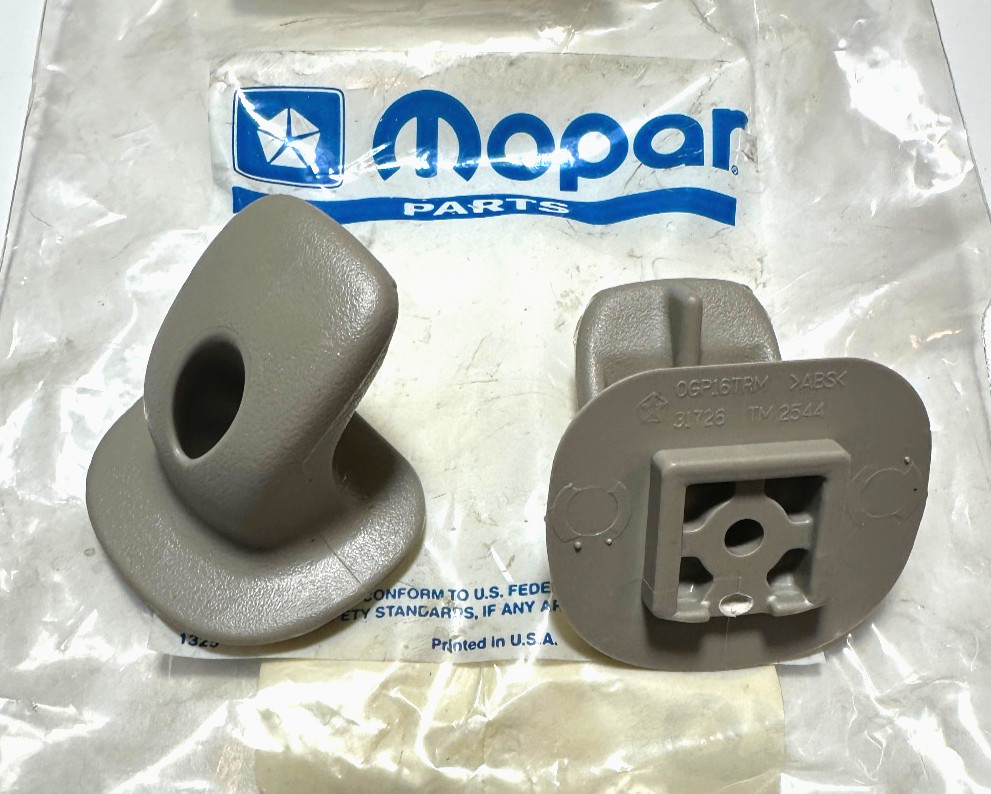 2 Genuine Mopar Coat Hooks GP16TL2
