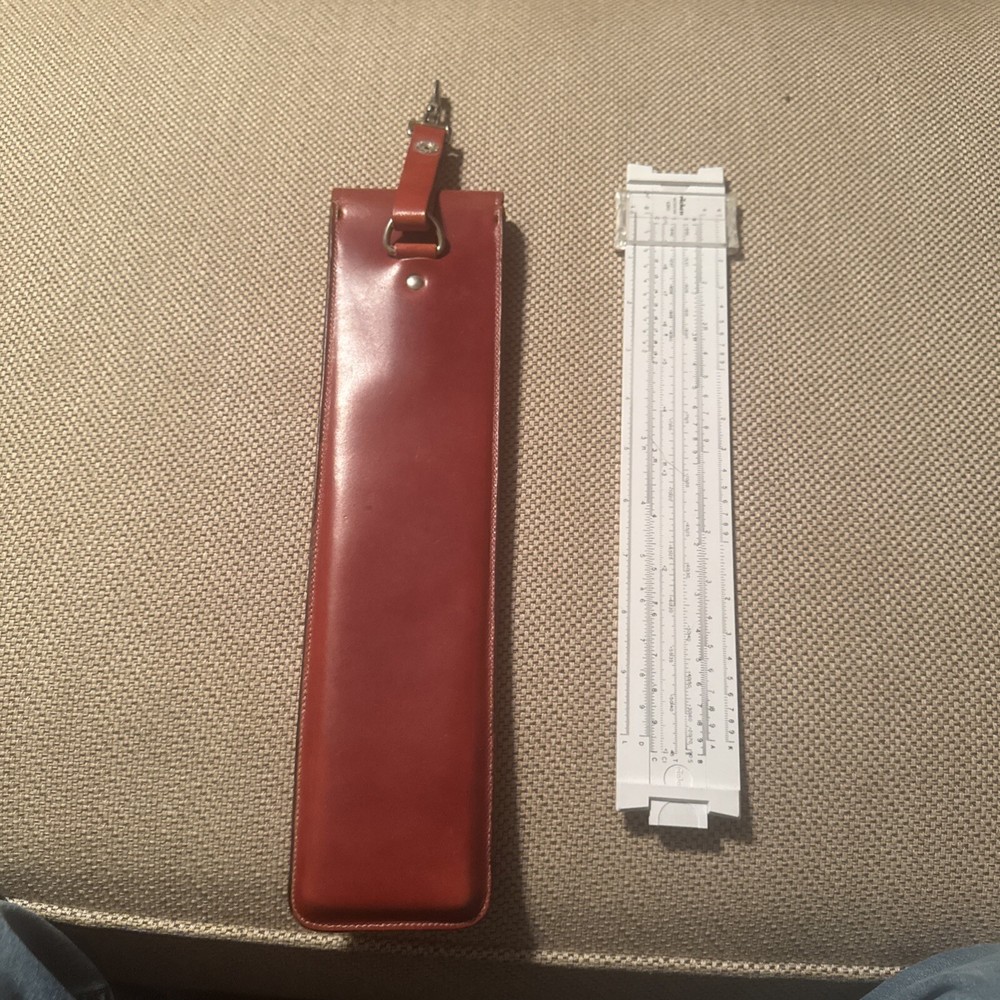 Vintage Pickett Microline 120 Slide Ruler.