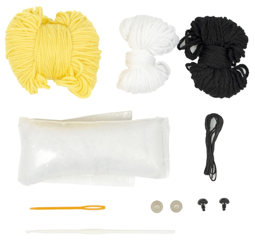 Fabric Editions Needle Creations Crochet Kit-Bee