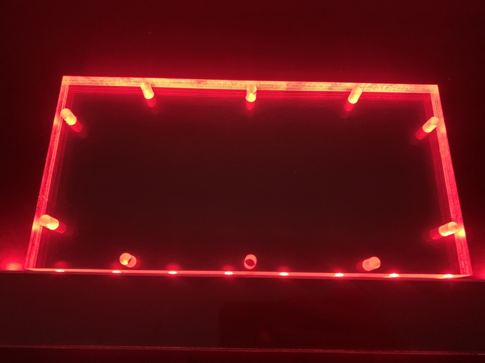 Blank: 10” X 5” Plexiglass Viewing Window (3/4") For Sub Box