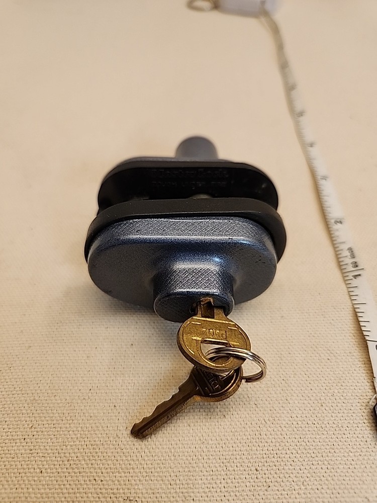 Master Lock 90 Gun Lock Trigger Lock with 2 keys blue