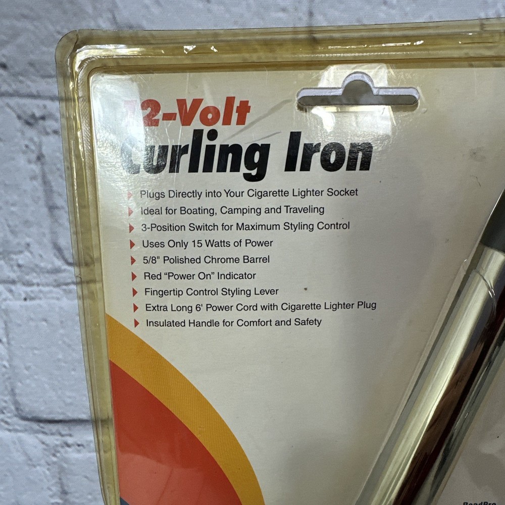 Roadpro 12 Volt Curling Iron
