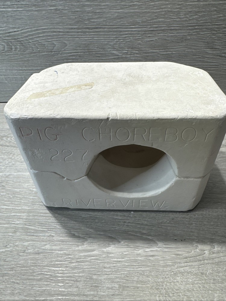 Vintage Riverview Pig Chore Boy 227 Ceramic Slip Mold
