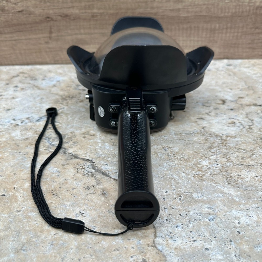SHOOT Underwater Dome Port Camera Housing Waterproof Case Handle Filter
