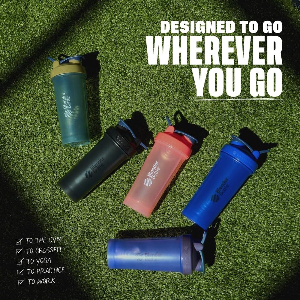 Classic V2 Shaker Bottle 20oz Clear/Black