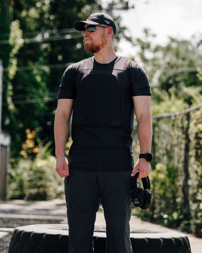 Concealed Body Soft Armor T Shirt