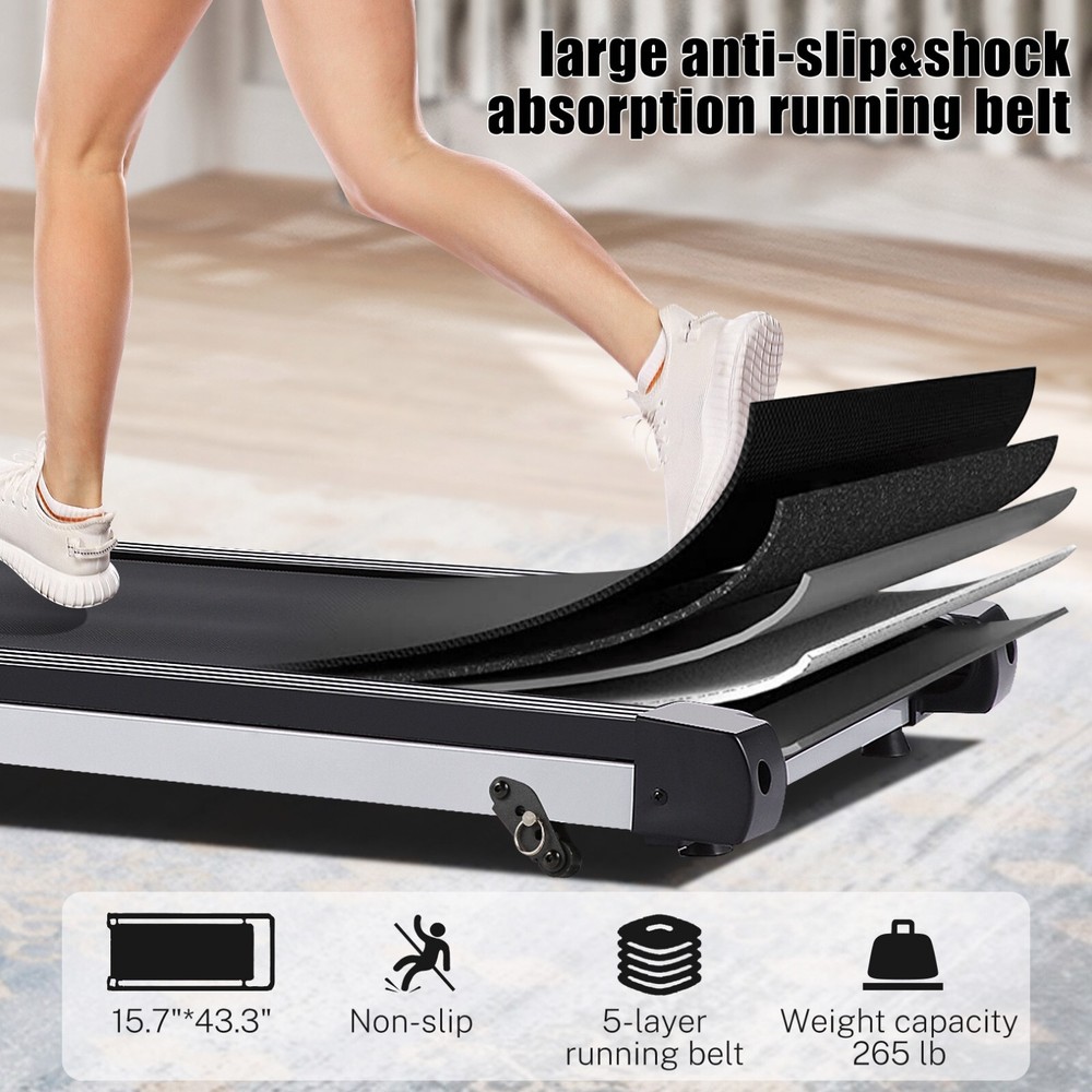 Heavy Duty Treadmill Folding Treadmill Running Jogging Excercise for Excercise🔋