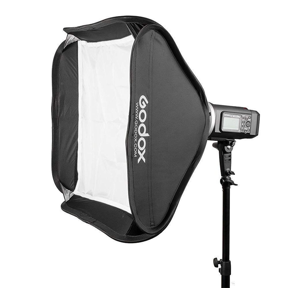 Godox 32x32 inches / 80x80cm Portable Foldable Studio Flash Softbox Diffuser ...