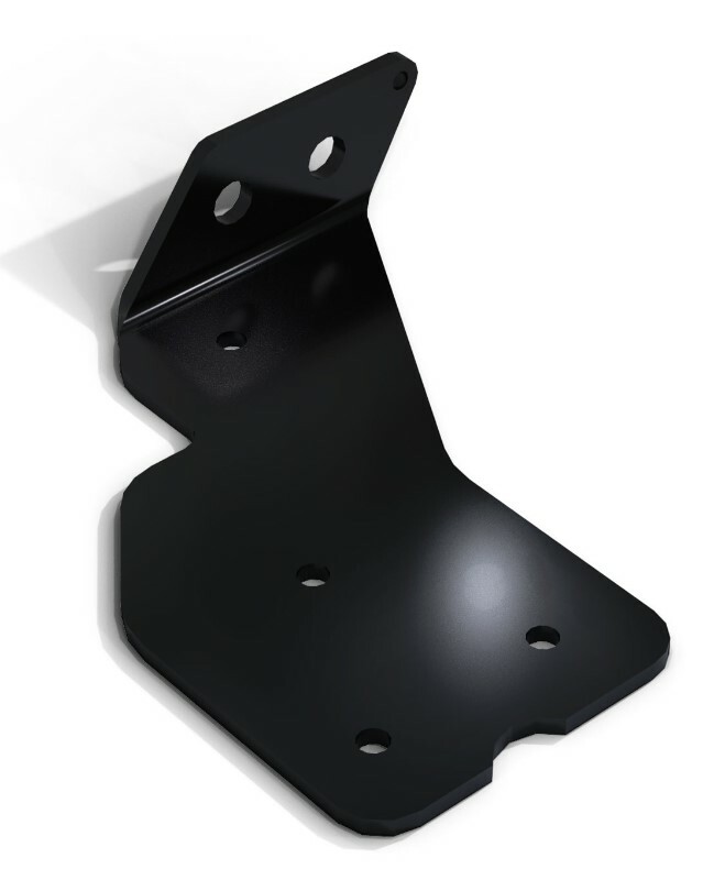 TeraFlex 1912092 CB Antenna Mount (Passenger Side)