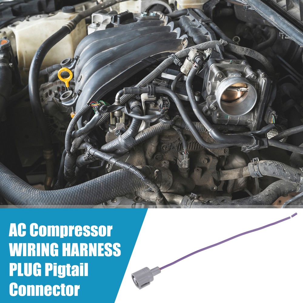 AC Compressor Wiring Harness Plug Pigtail Single Custom for Toyota Tacoma