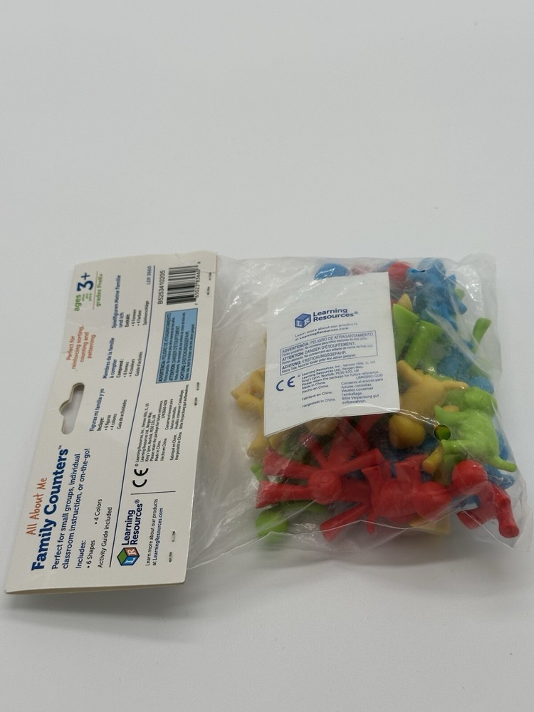 Learning Resources Family Counters Smart Pack, Tactile Learning, Counting NEW🔥