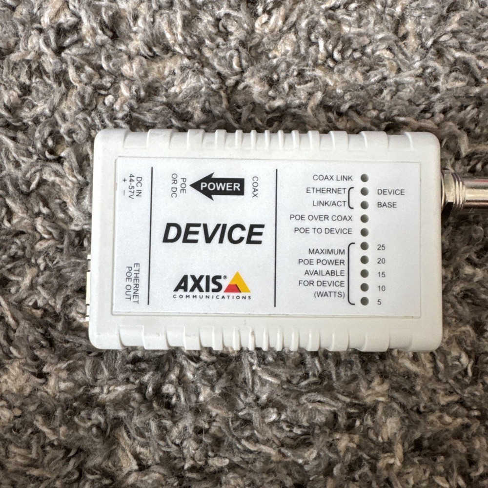 AXIS T8642 POE+ Tested & Working Axis Security Camera Device