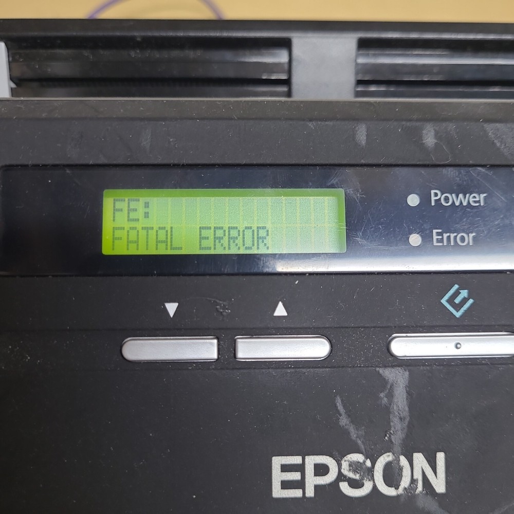 Epson GT-S80 Document Scanner **FATAL ERROR** AS IS NOT WORKING