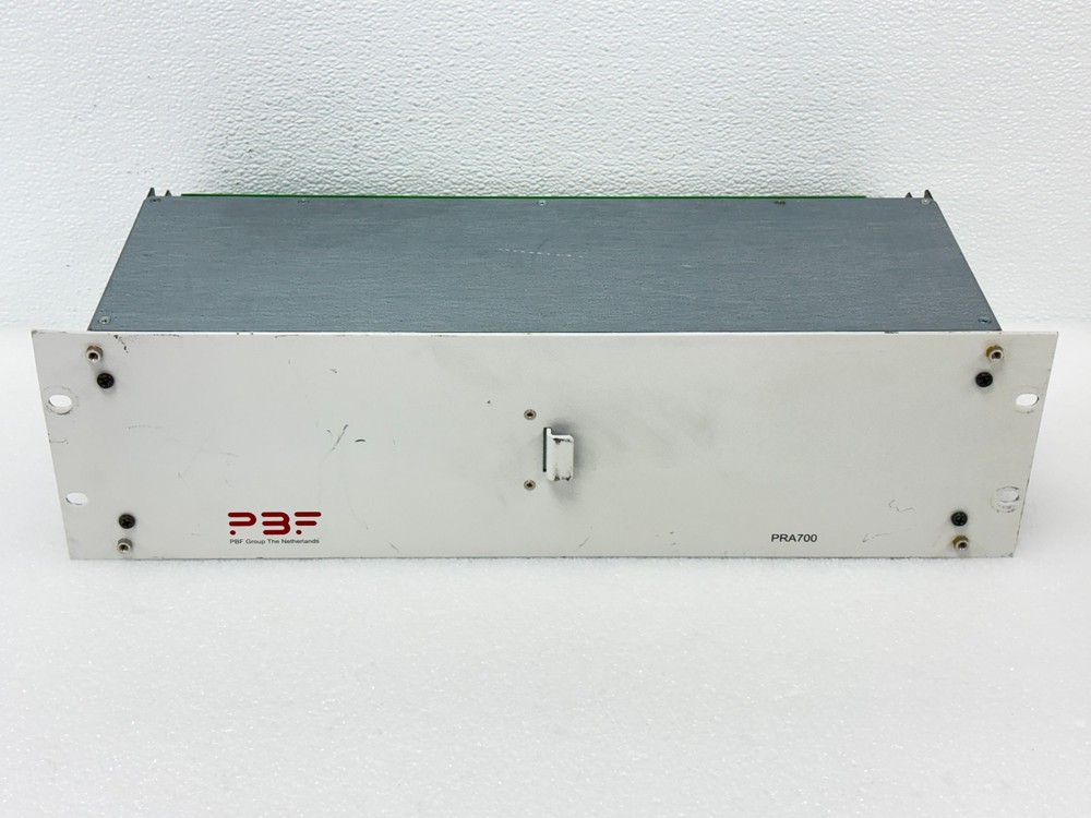 UNTESTED | PBF Group Netherlands PRA700 AC/DC Backplane Power Supply - Grey
