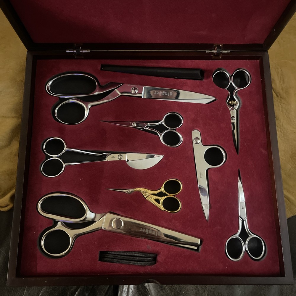 Gingher 8 Piece Scissor Collection Box Set