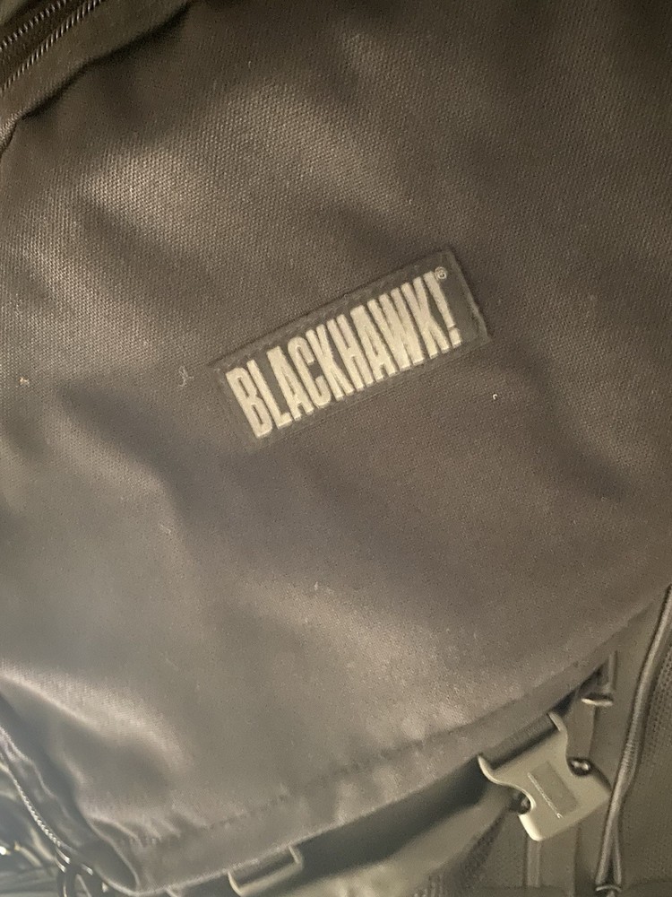 BLACKHAWK Tactical Backpack Multi-Use Pack Bag Full Size Military Black SOF SEAL