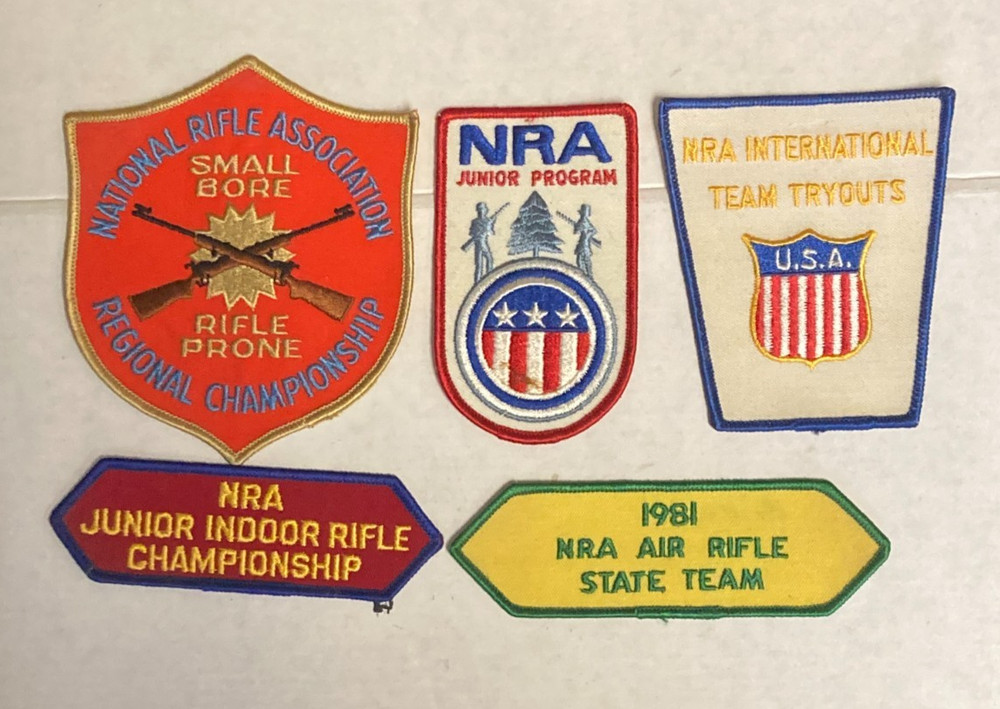 Lot 5 NRA Patches Lot #1