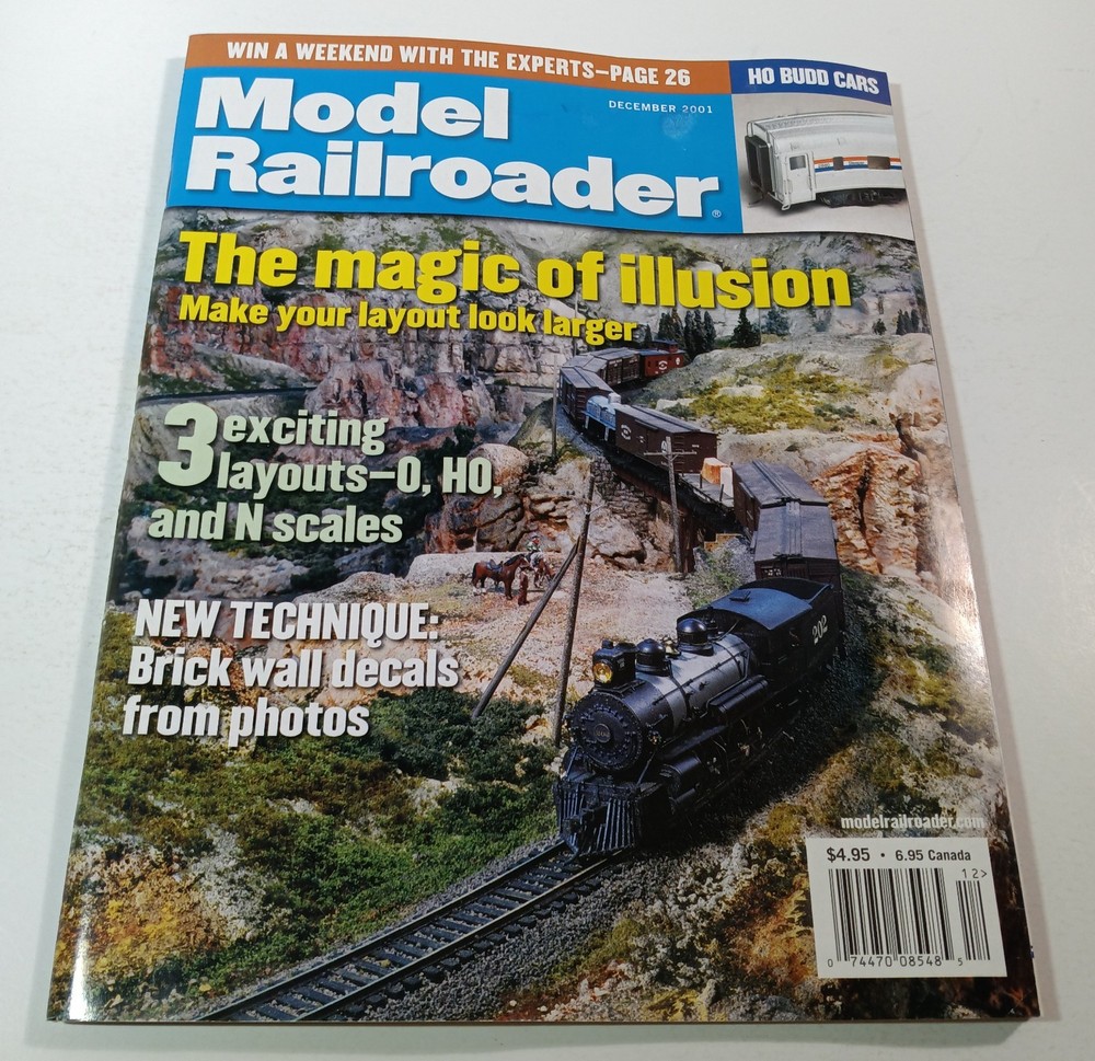 Model Railroader Magazine (December, 2001)