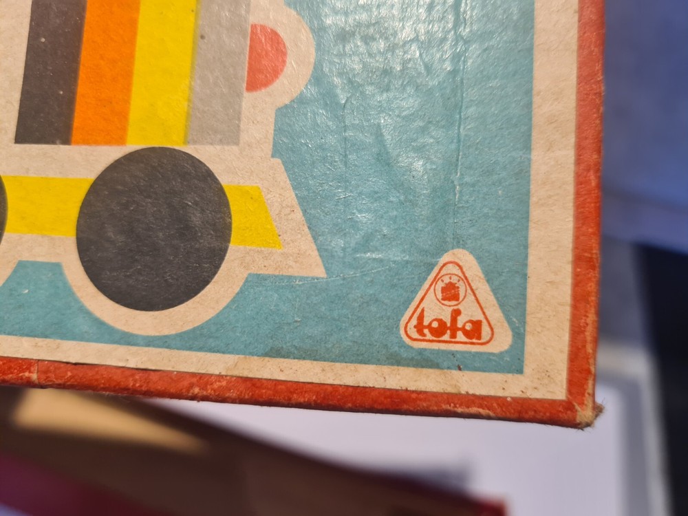 Tofa Wooden Train 1950s 100% Complete