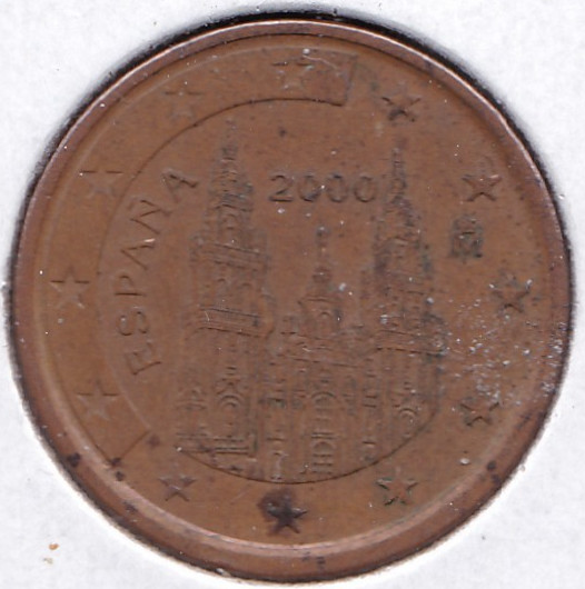 2000 Spain 5 Eurocent