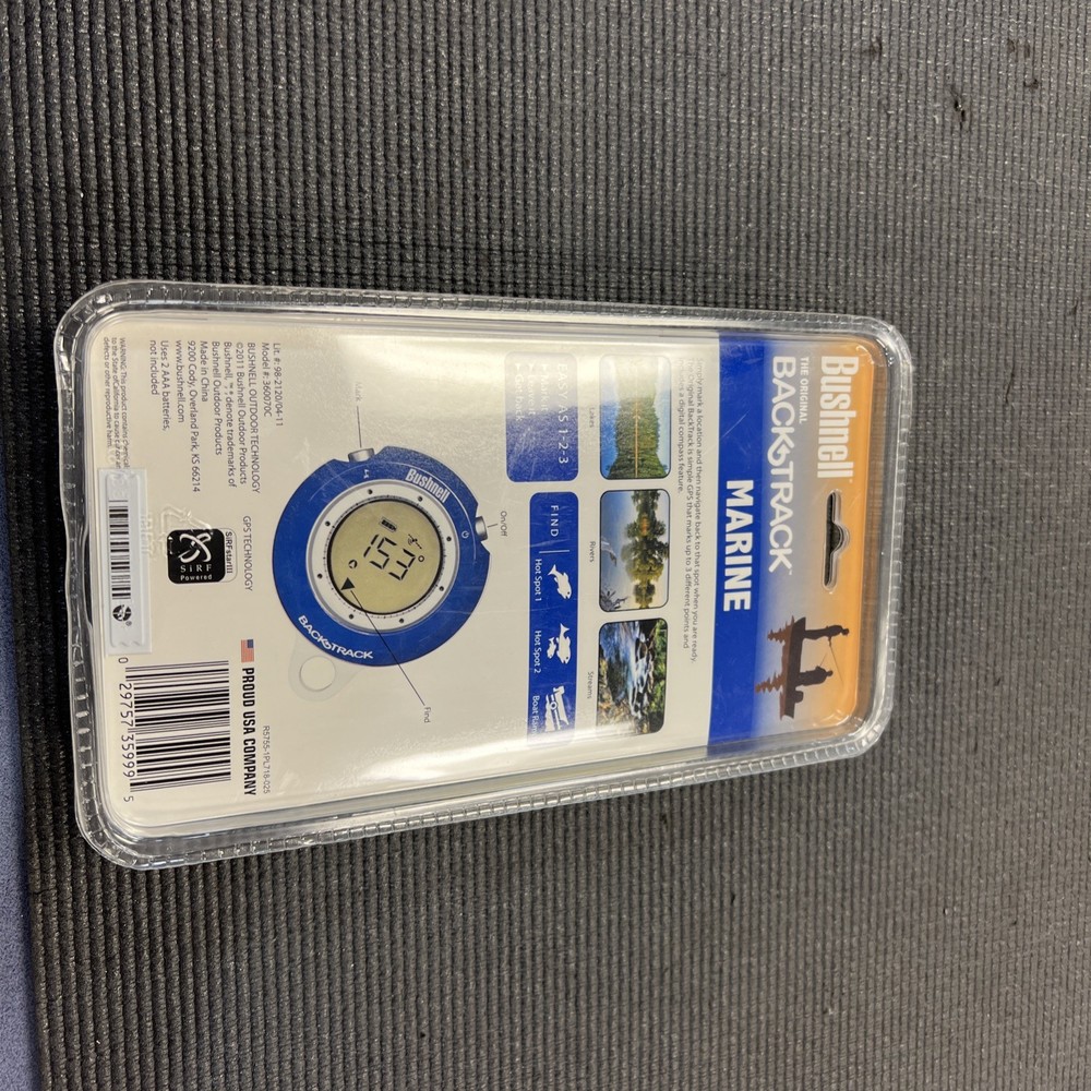 BACK TRACK DEPTH FINDER