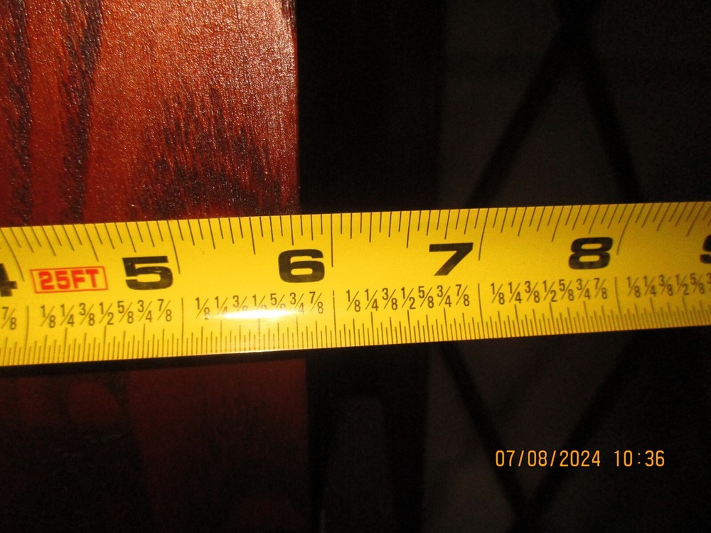 NEWEL POST STAINED 46 TALL DECORATIVE LINES WE SHIP!!!!!!