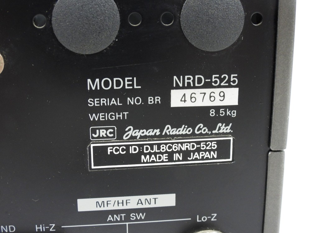 JRC NRD-525 Vintage General Coverage All-Mode Communications Receiver (nice)