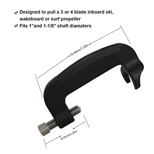 Inboard Propeller Puller C Clamp Puller for Ski Wakeboard Surf Propellers Fits
