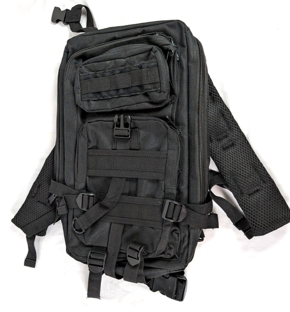 Condor Tactical Compact Military Backpack Camping Utility Black