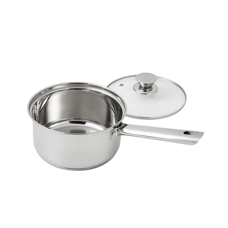 Stainless Steel 10Pc Cookware Set Induction Safe Essential Kitchen Cookware Set