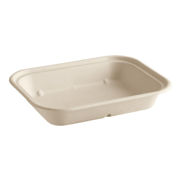 World Centric TR-SC-U10-LFS, 36 oz No PFAS Compostable Fiber Container 400/CS