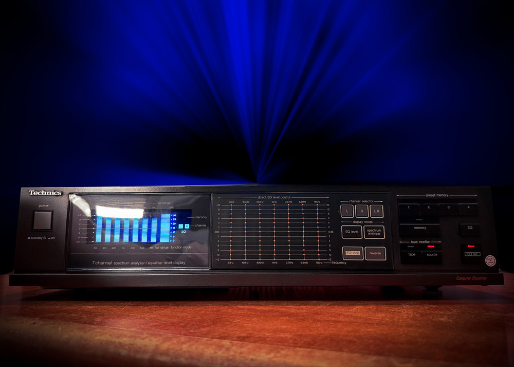TECHNICS SH-8046 🌈RaRe🌈 Vintage Stereo Equalizer