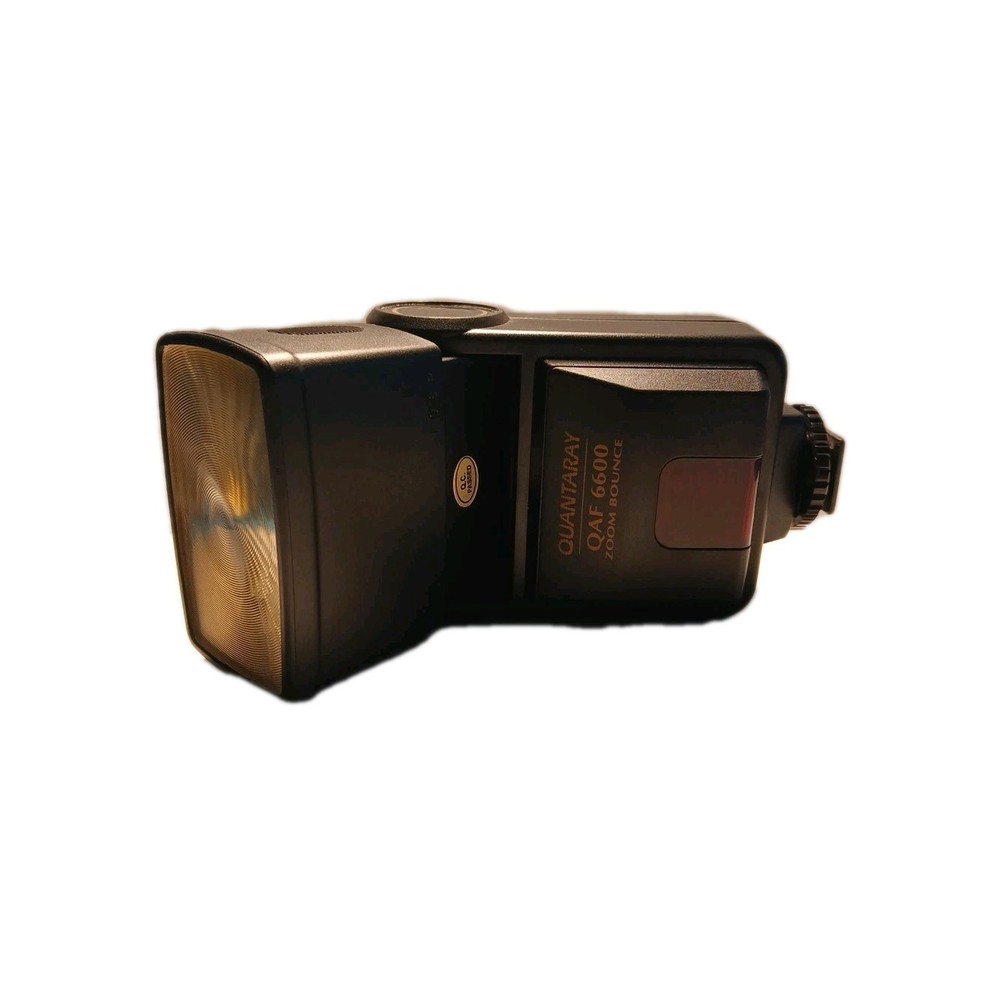 Quantaray QAF 6600 Zoom Bounce Camera Flash Speedlight
