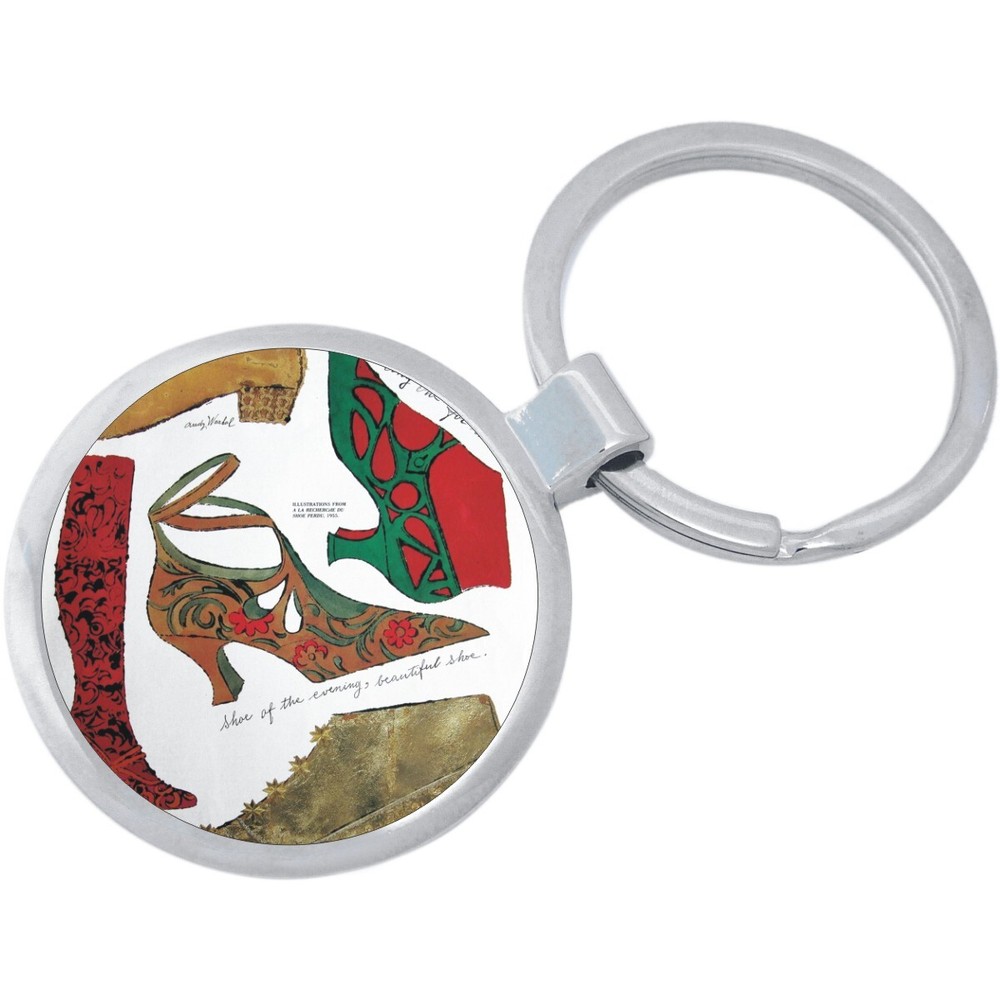 Shoes Fancy Keychain - Includes 1.25 Inch Loop for Keys or Backpack
