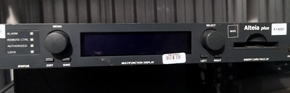 Tandberg Alteia Plus Satellite Receiver