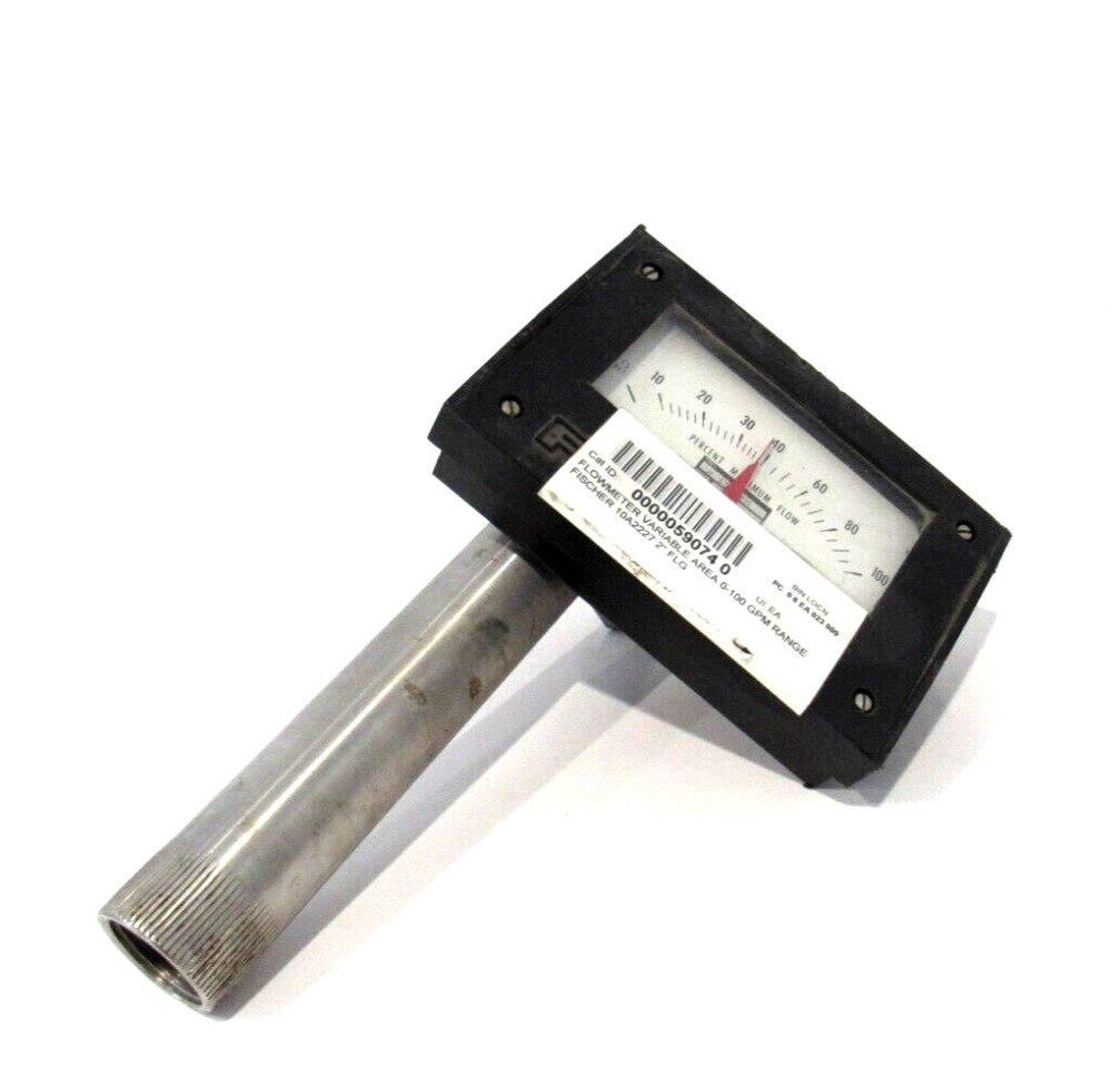 USED ABB 10A2227 FLOWMETER 0-100GPM