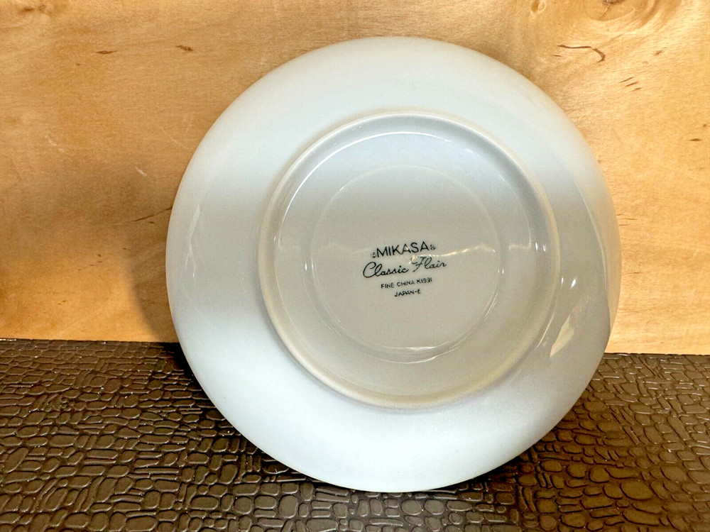 Mikasa White "Classic Flair" Saucers