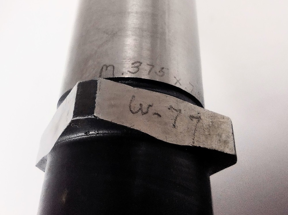 M .375x.750" RECTANGULAR PUNCH 1/2"-13 THREADED
