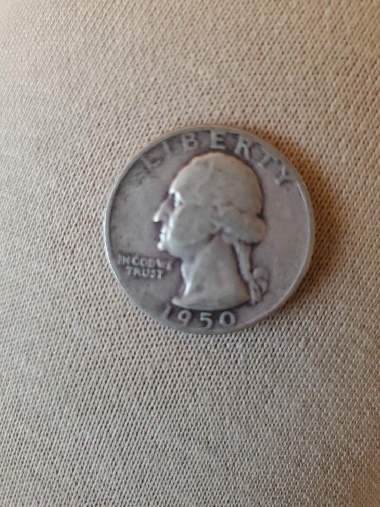 1950     Washington Silver Quarter   90% Silver