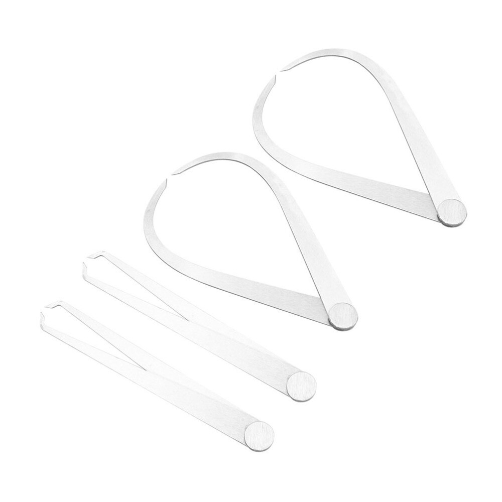 4 Pcs Ceramic Measuring Tool Spring Calipers Clay Tools External