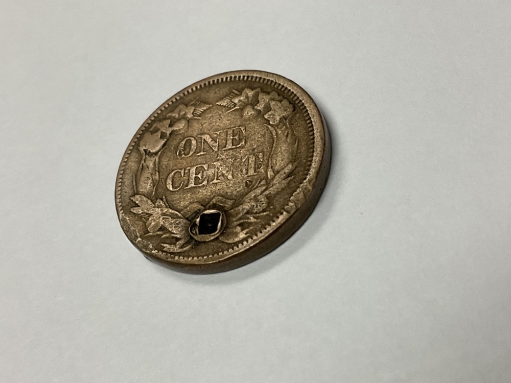 1858 1c Flying Eagle Cent Penny