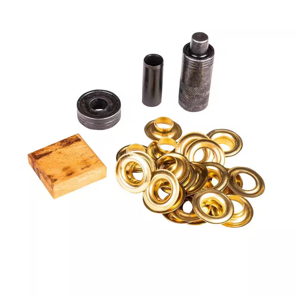 1/2 In. Solid-Brass Grommet Kit