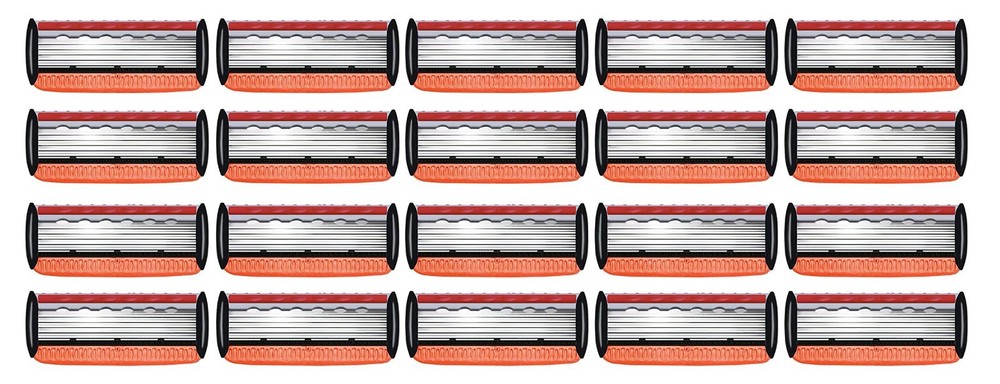 Fusion Razor Blades Refills 20 Pieces,  5 Blade Refills