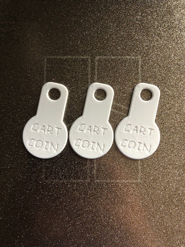 Aldi Key Chain Cart Key (3 Pack)