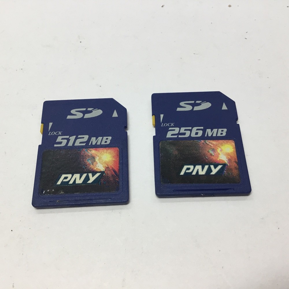 PNY 512 & 256 MB - Memory Cards .