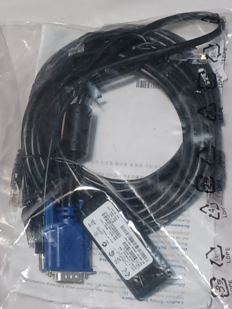 Dell 02NMYW Server System Interface Pod Cables(PowerEdge KVM Switch) NEW