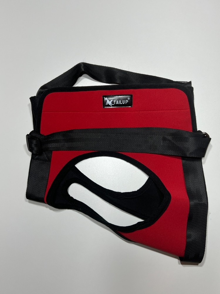 TailUp Red Support Harness Size L NWOT