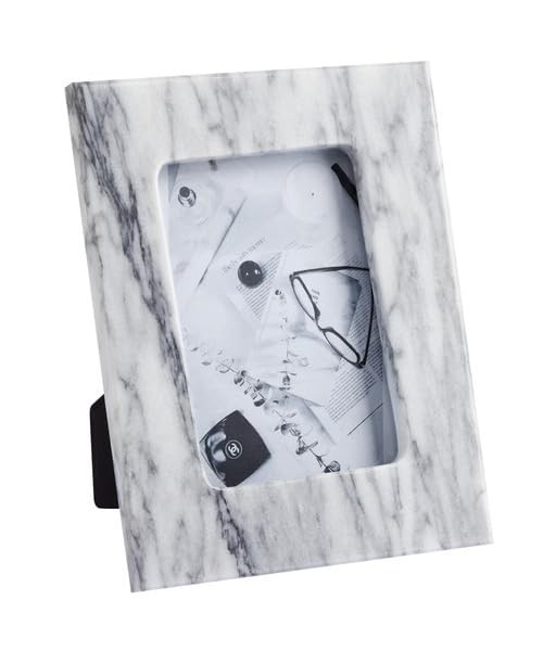 JEmarble Frame, 8.5-Inch, White, Marble