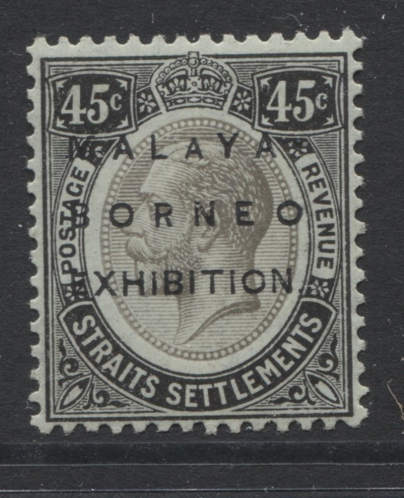 MALAYA (STRAITS) - 1922 EXHIBITION 45c "SMALL SECOND A " MINT SG.246d (REF.H1)