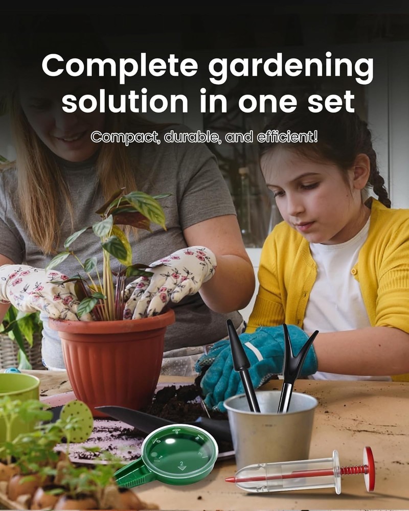 Mini Seed Spreader Set, Seed Planter Tool for Small Seed, Tiny Seed Dispenser wi